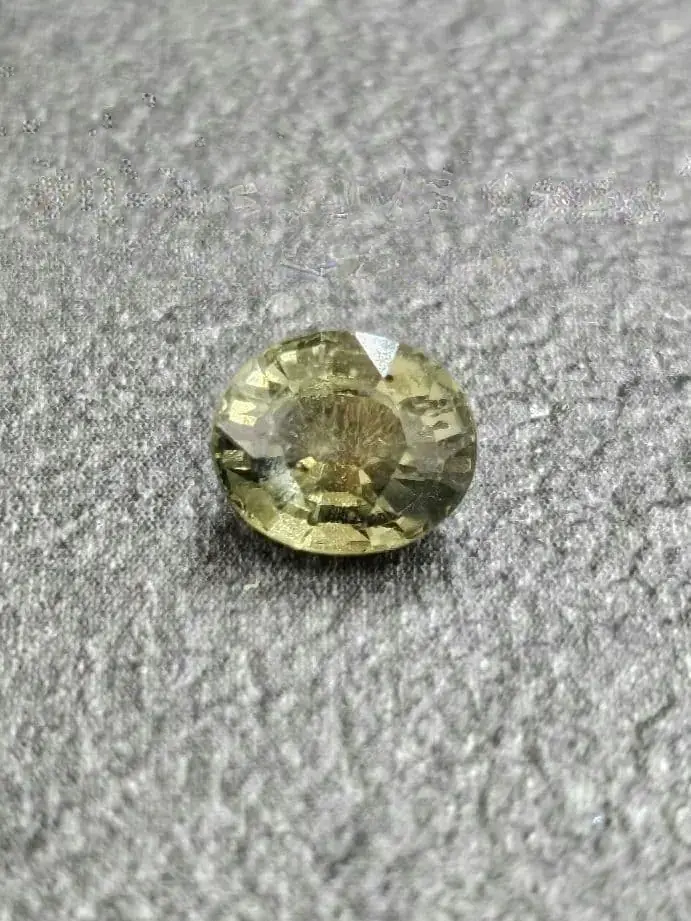 天然コランダムグリーンサファイア 1.463ct (カラーチェンジ)
